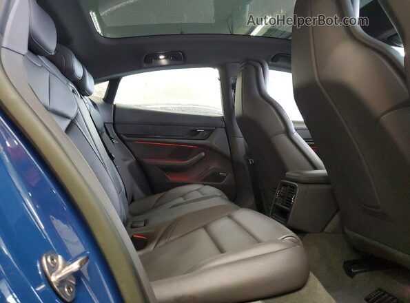 WP0AA2Y1XPSA16945 2023 PORSCHE TAYCAN Blue Widok tylnych siedzeń