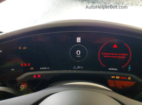 WP0AA2Y1XPSA16945 2023 PORSCHE TAYCAN Blue Widok zestawu wskaźników