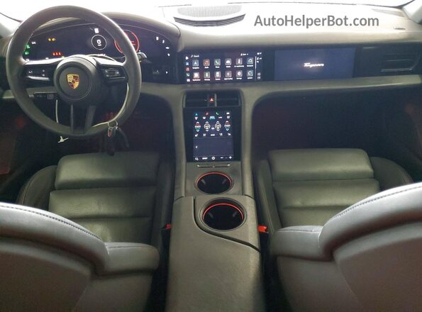 WP0AA2Y1XPSA16945 2023 PORSCHE TAYCAN Blue Widok deski rozdzielczej