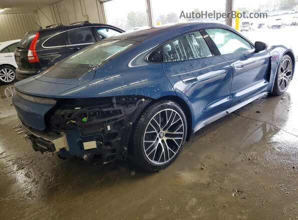 WP0AA2Y1XPSA16945 2023 PORSCHE TAYCAN Blue Tył prawy