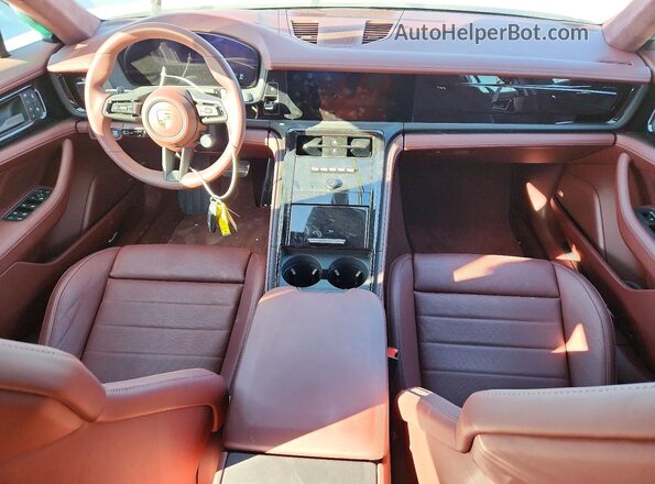 WP0AA2YA3SL010887 2025 PORSCHE PANAMERA Gray Առջևի վահանակի տեսք