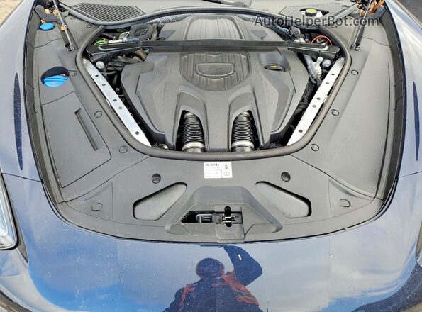 WP0AB2A70PL130486 2023 PORSCHE PANAMERA Blue Widok wnętrza z tyłu