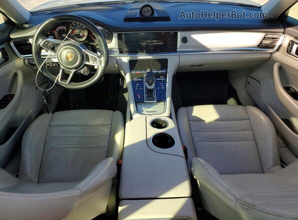 WP0AB2A73HL124229 2017 PORSCHE PANAMERA Gray Вид панелі приладів