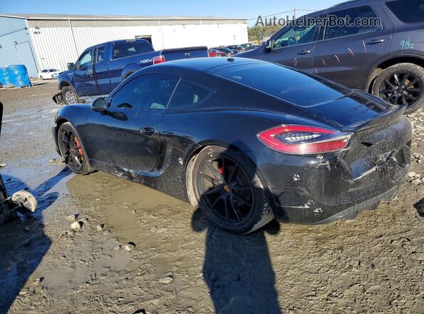 WP0AB2A80GK185826 2016 PORSCHE CAYMAN Black Trasero izquierdo