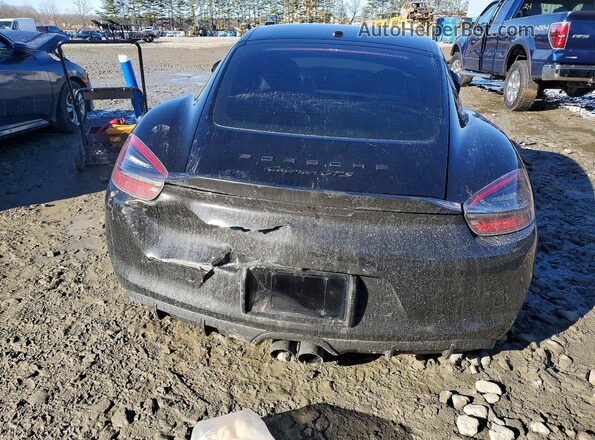 WP0AB2A80GK185826 2016 PORSCHE CAYMAN Black Vista trasera