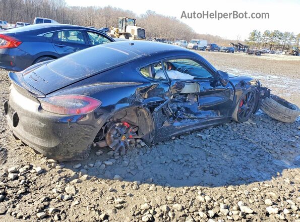 WP0AB2A80GK185826 2016 PORSCHE CAYMAN Black Trasero derecho
