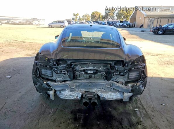 WP0AB2A84KS278356 2019 PORSCHE CAYMAN Gray Vista trasera