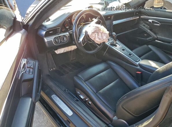 WP0AB2A90JS123617 2018 PORSCHE 911 Black წინა პანელის ხედი