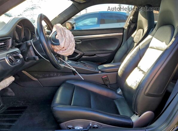 WP0AB2A90JS123617 2018 PORSCHE 911 Black წინა სალონის ხედი