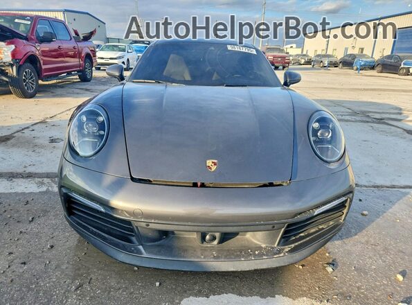 WP0AB2A98LS225413 2020 PORSCHE 911 Gray Vista frontal
