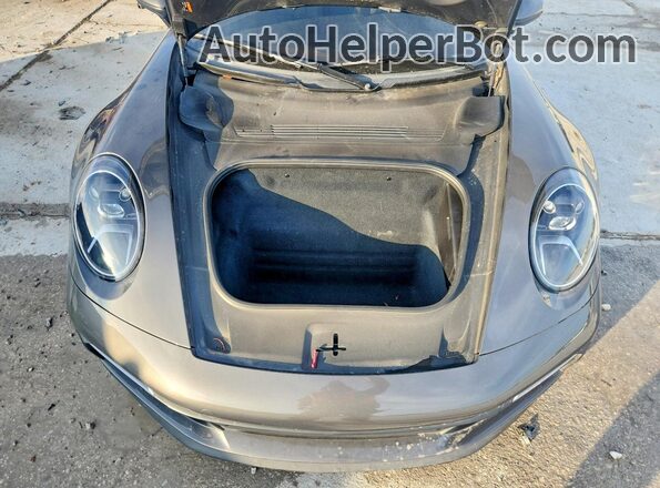 WP0AB2A98LS225413 2020 PORSCHE 911 Gray Vista interior trasera