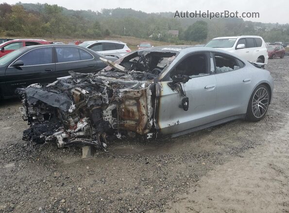 WP0AB2Y11MSA44108 2021 PORSCHE TAYCAN Silver 