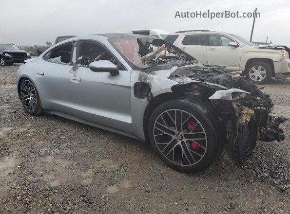 WP0AB2Y11MSA44108 2021 PORSCHE TAYCAN Silver 