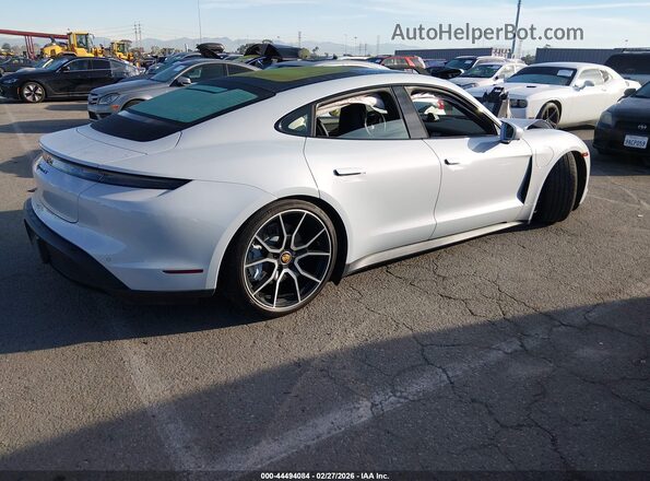 WP0AB2Y13PSA36659 2023 PORSCHE TAYCAN Silver Tył prawy