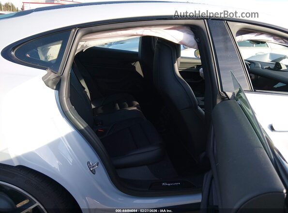 WP0AB2Y13PSA36659 2023 PORSCHE TAYCAN Silver Widok naklejki z numerem VIN