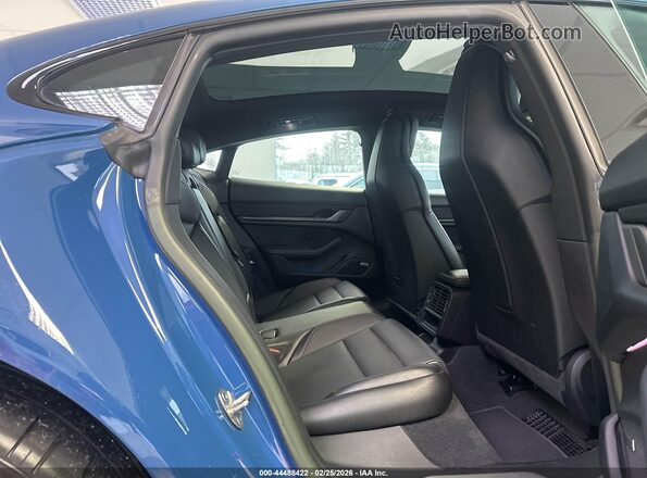 WP0AB2Y15NSA45523 2022 PORSCHE TAYCAN Blue Vista de la etiqueta del VIN