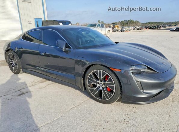 WP0AB2Y16NSA45837 2022 PORSCHE TAYCAN Charcoal წინა მარჯვენა