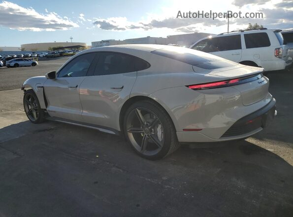 WP0AB2Y17NSA44356 2022 PORSCHE TAYCAN Silver Trasero izquierdo
