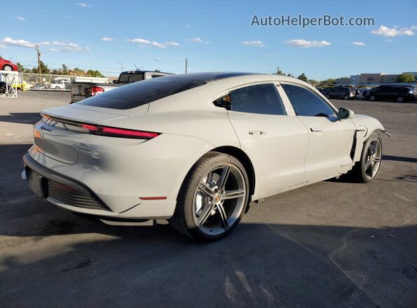 WP0AB2Y17NSA44356 2022 PORSCHE TAYCAN Silver Trasero derecho