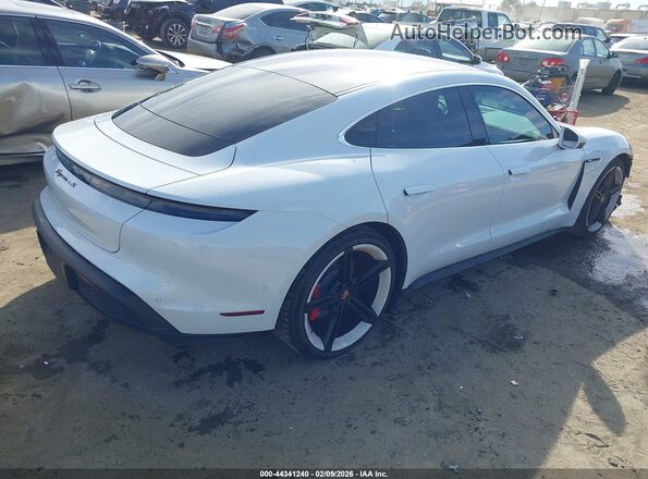 WP0AB2Y18LSA53807 2020 PORSCHE TAYCAN White Հետևի աջ