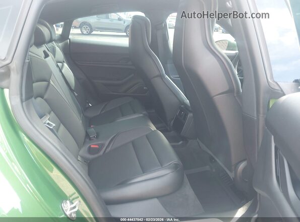 WP0AB2Y1XLSA52545 2020 PORSCHE TAYCAN Green Widok naklejki z numerem VIN