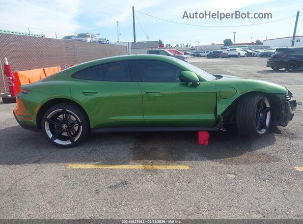 WP0AB2Y1XLSA52545 2020 PORSCHE TAYCAN Green Widok wnętrza 360 stopni