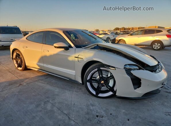 WP0AB2Y1XPSA36111 2023 PORSCHE TAYCAN Gray Przód prawy