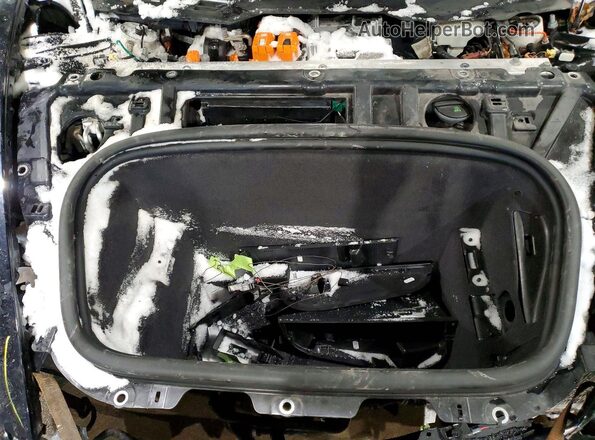 WP0AC2Y10LSA72302 2020 PORSCHE TAYCAN Black უკანა სალონის ხედი