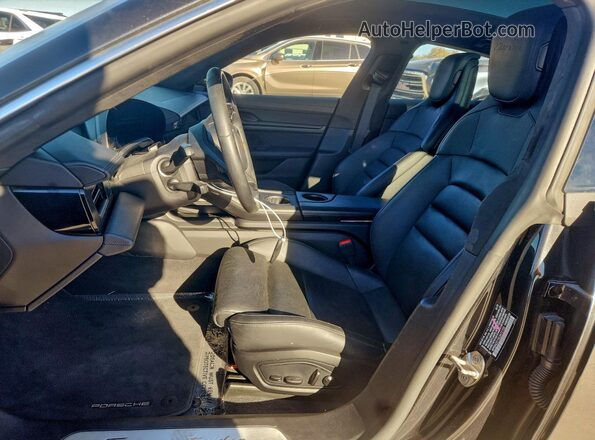 WP0AC2Y15LSA72120 2020 PORSCHE TAYCAN Charcoal Front interior view