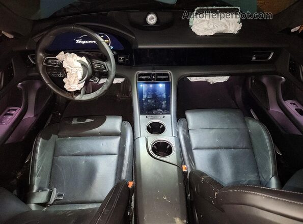WP0AC2Y15PSA52245 2023 PORSCHE TAYCAN Синий Вид панели приборов