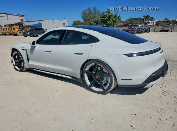 WP0AC2Y19MSA63714 2021 PORSCHE TAYCAN White Tył lewy