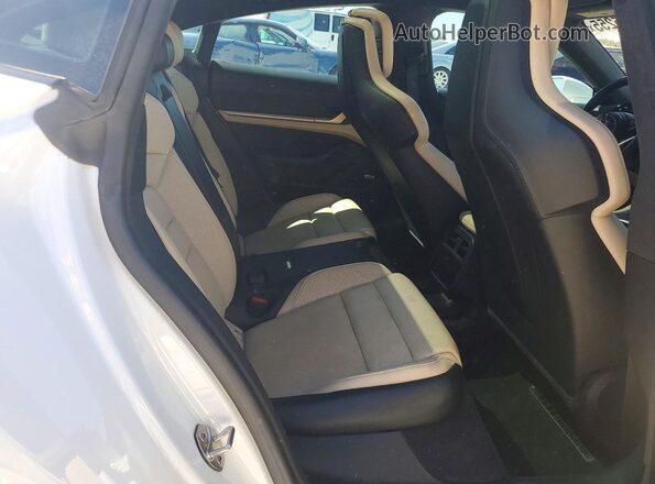 WP0AC2Y19MSA63714 2021 PORSCHE TAYCAN White Widok tylnych siedzeń