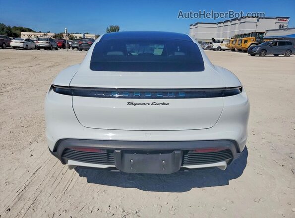 WP0AC2Y19MSA63714 2021 PORSCHE TAYCAN White Widok z tyłu
