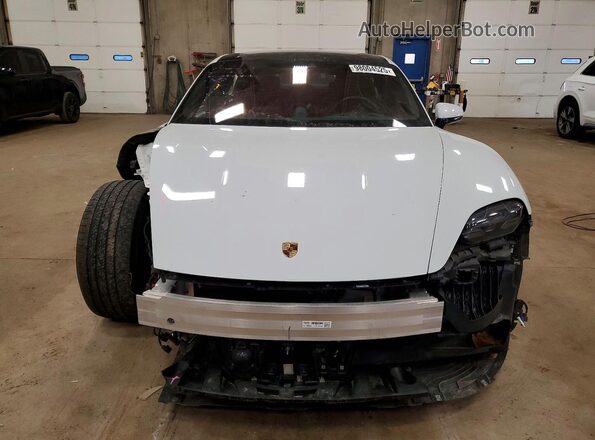 WP0AC2Y1XLSA70430 2020 PORSCHE TAYCAN White წინა ხედი
