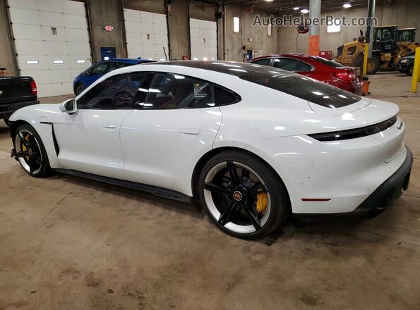 WP0AC2Y1XLSA70430 2020 PORSCHE TAYCAN White უკანა მარცხენა