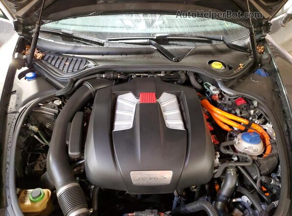 WP0AD2A79GL040053 2016 PORSCHE PANAMERA Gray Rear interior view