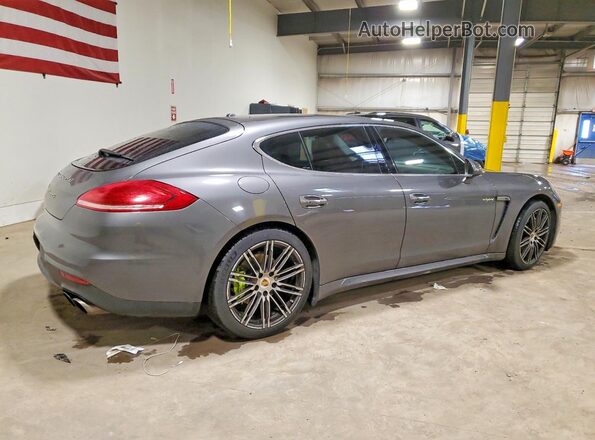 WP0AD2A79GL040053 2016 PORSCHE PANAMERA Gray Rear right