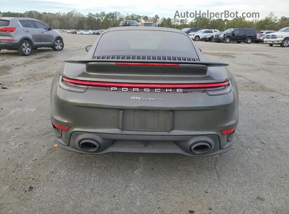 WP0AD2A90PS258485 2023 PORSCHE 911 Green Հետևի տեսք