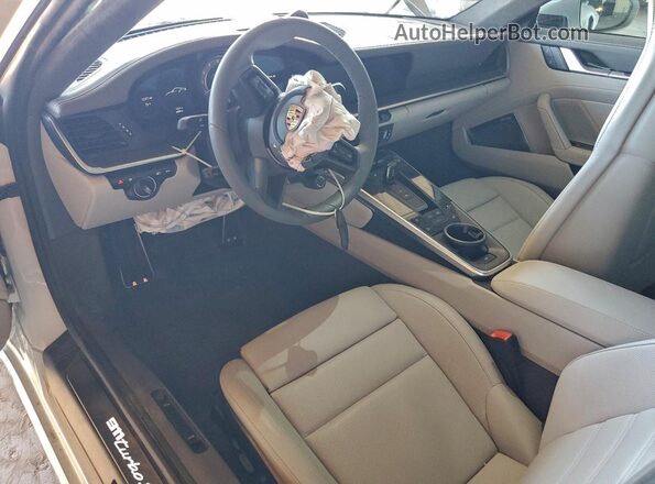 WP0AD2A96NS254342 2022 PORSCHE 911 Белый Вид панели приборов