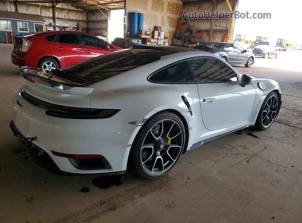 WP0AD2A96NS254342 2022 PORSCHE 911 Белый Задняя правая четверть