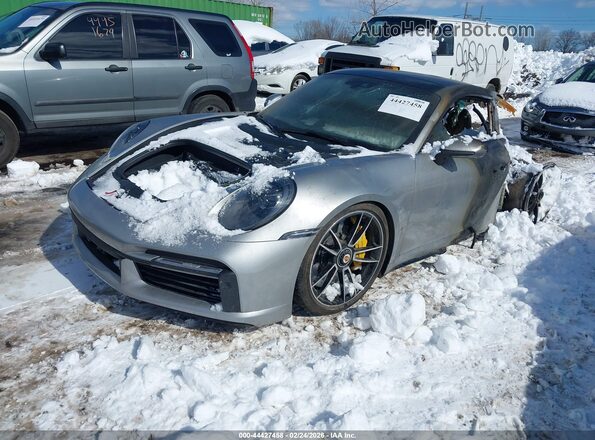 WP0AD2A97MS258706 2021 PORSCHE 911 Серый Передняя левая четверть