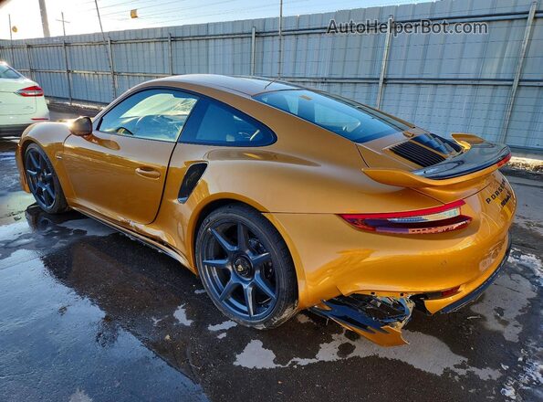 WP0AD2A99JS156951 2018 PORSCHE 911 Orange Rear left