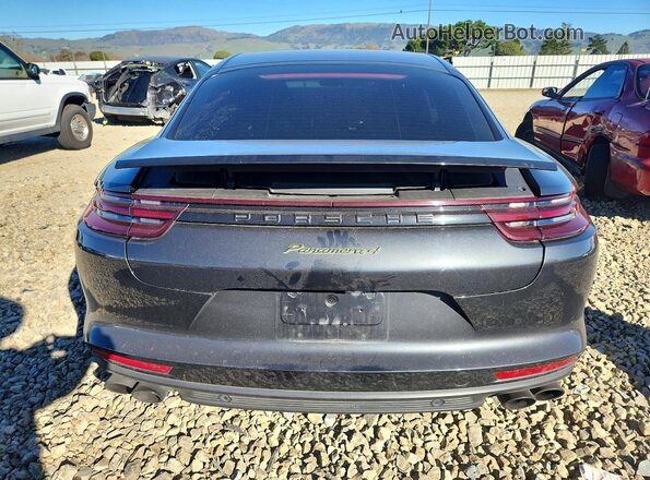 WP0AE2A76KL123283 2019 PORSCHE PANAMERA Gray Widok z tyłu