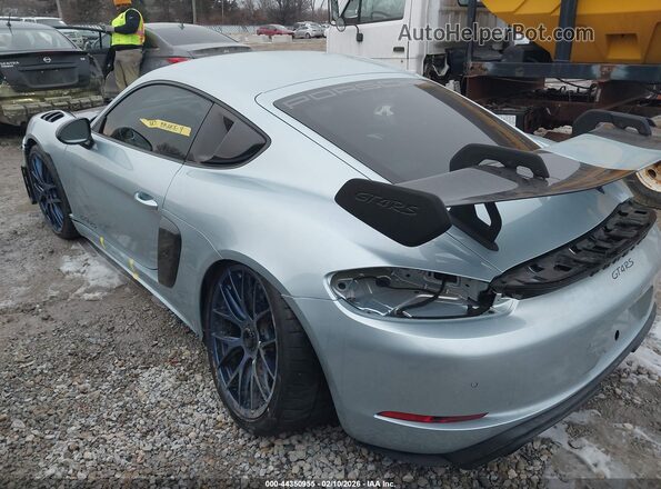 WP0AE2A89PS280800 2023 PORSCHE CAYMAN Light Blue Задняя левая четверть
