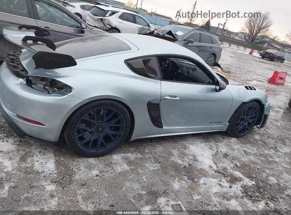 WP0AE2A89PS280800 2023 PORSCHE CAYMAN Light Blue Панорамный вид салона 360°