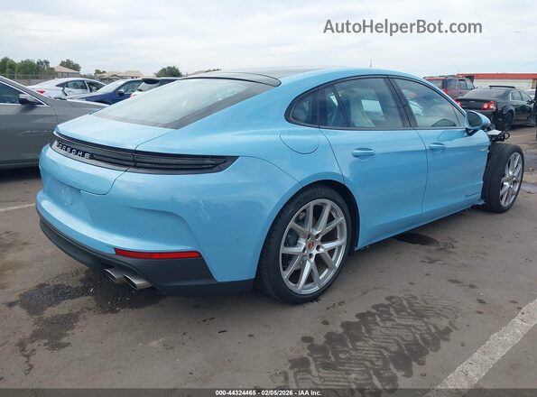 WP0AE2YA1SL045772 2025 PORSCHE PANAMERA Light Blue Задняя правая четверть
