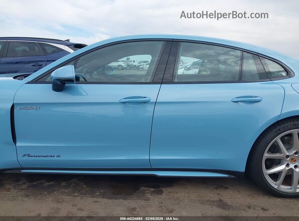 WP0AE2YA1SL045772 2025 PORSCHE PANAMERA Light Blue 