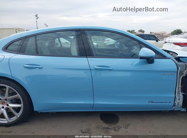 WP0AE2YA1SL045772 2025 PORSCHE PANAMERA Light Blue Панорамный вид салона 360°