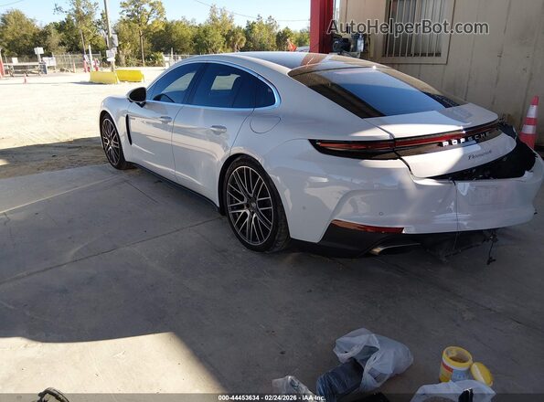 WP0AE2YA3SL045059 2025 PORSCHE PANAMERA White უკანა მარცხენა