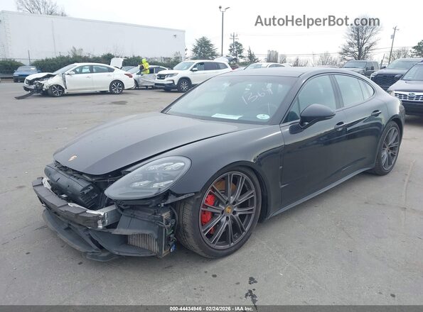 WP0AF2A73JL141364 2018 PORSCHE PANAMERA Black Передня ліва чверть